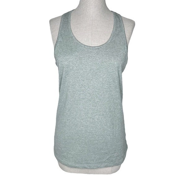 Nike Tops - Nike Dri-FIT Balance Tank sz M * Racerback Heather Gray Tank Top Workout Gym Run